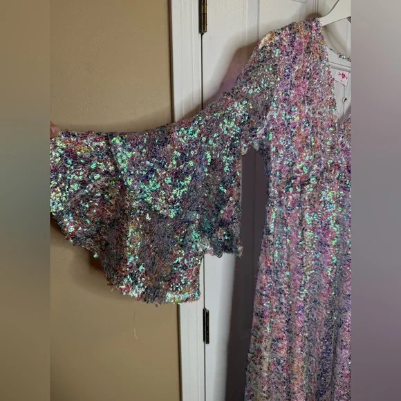 Buddy Love | Colette Long Sleeved Maxi Dress - Flash | Small - Picture 7 of 11